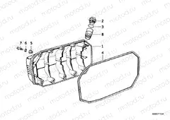 Crank case cover