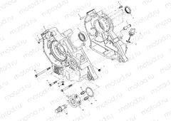 CRANKCASE - A00AA32AB (4960076007C010) | CRANKCASE - A00AA32AB (4960076007C010)