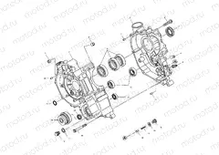 CRANKCASE - A00CD50FB (4954885488D010) | CRANKCASE - A00CD50FB (4954885488D010)