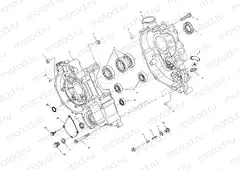 CRANKCASE - A00CH33AC (4959905990D003) | CRANKCASE - A00CH33AC (4959905990D003)