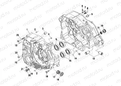 CRANKCASE - A02CK42AA/AB (4970327032C06) | CRANKCASE - A02CK42AA/AB (4970327032C06)