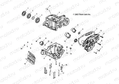 CRANKCASE - A04CH68AC/AF/AH/AJ/AT/AV (4975557555D03) | CRANKCASE - A04CH68AC/AF/AH/AJ/AT/AV (4975557555D03)