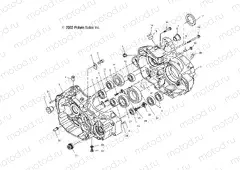 CRANKCASE - A04GJ50AA/AB/AC/AD (4986168616C05) | CRANKCASE - A04GJ50AA/AB/AC/AD (4986168616C05)