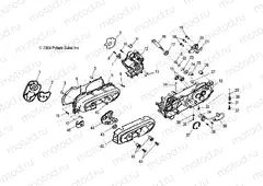 CRANKCASE - A05KA09CA/CB (4995259525A10) | CRANKCASE - A05KA09CA/CB (4995259525A10)