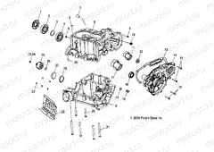 CRANKCASE - A05MH68AP (4999609960D08) | CRANKCASE - A05MH68AP (4999609960D08)