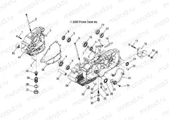 CRANKCASE - A05PB20EA/EB/EC/ED (4999202449920244A05) | CRANKCASE - A05PB20EA/EB/EC/ED (4999202449920244A05)