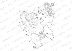CRANKCASE - A10CH46CA (4964376437D003) | CRANKCASE - A10CH46CA (4964376437D003)