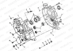 CRANKCASE - A99CH33CB (4945964596d005) | CRANKCASE - A99CH33CB (4945964596d005)