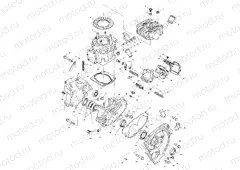 CRANKCASE and CYLINDER - A01CG38CA (4963916391C011) | CRANKCASE and CYLINDER - A01CG38CA (4963916391C011)