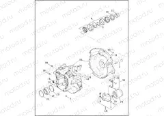 CRANKCASE AND ENGINE OIL FILTER - TWIN CAM 88⢠(2 OF 2)