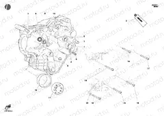 CRANKCASE BEARINGS » ENGINE CASE