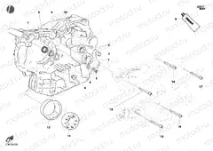 CRANKCASE BEARINGS » ENGINE CASE