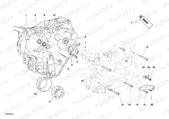 CRANKCASE BEARINGS » ENGINE CASE