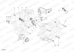 CRANKCASE BEARINGS » ENGINE CASE