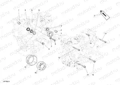 CRANKCASE BEARINGS » ENGINE CASE