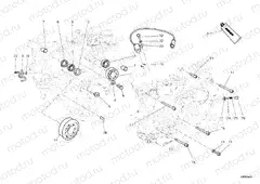 CRANKCASE BEARINGS » ENGINE CASE