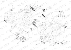 CRANKCASE BEARINGS » ENGINE CASE