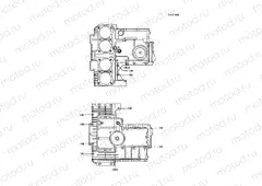 Crankcase Bolt Pattern