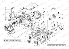 CRANKCASE CARTER L.H.