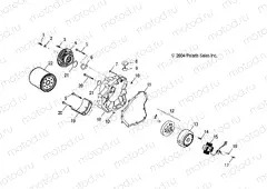 CRANKCASE COVER | CRANKCASE COVER, RH - A05PB20EA/EB/EC/ED (4999659965A08)