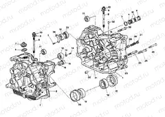 CRANKCASE » ENGINE CASE