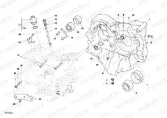 CRANKCASE » ENGINE CASE