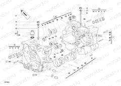 CRANKCASE » ENGINE CASE