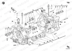 CRANKCASE » ENGINE CASE