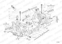 CRANKCASE » ENGINE CASE