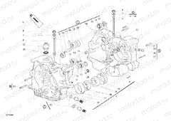 CRANKCASE » ENGINE CASE