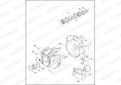 CRANKCASE & ENGINE OIL FILTER - TWIN CAM 88⢠(2 OF 2)