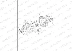 CRANKCASE & ENGINE OIL FILTER - TWIN CAM 96â¢