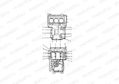 Crankcase Fixings 3 Cylinder