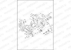 CRANKCASE & GEARCASE
