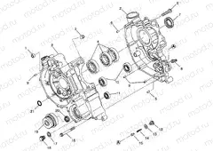 CRANKCASE Magnum 2X4 W967544 (4936033603C008) | CRANKCASE Magnum 2X4 W967544 (4936033603C008)