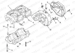 CRANKCASE SLT 700 B964166 and Intl. SLT 700 I964166 (4933923392B013) | CRANKCASE SLT 700 B964166 and Intl. SLT 700 I964166 (4933923392B013)