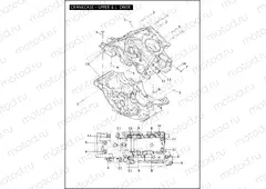 CRANKCASE - UPPER & LOWER