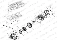 CRANKCASE - W015098D (4964876487C001) | CRANKCASE - W015098D (4964876487C001)