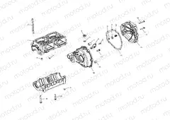 CRANKCASE - W035197DA/W035197IA (4980998099C03) | CRANKCASE - W035197DA/W035197IA (4980998099C03)