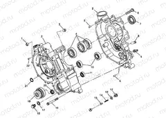 CRANKCASE - W98AA42A (4945524552C008) | CRANKCASE - W98AA42A (4945524552C008)
