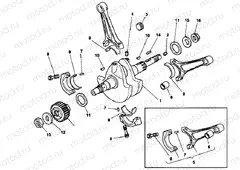 CRANKSHAFT <003997 » ENGINE CASE