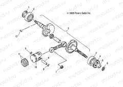 CRANKSHAFT - A02EA09CA/CB/CC (4999202399920239A04) | CRANKSHAFT - A02EA09CA/CB/CC (4999202399920239A04)