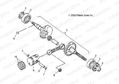 CRANKSHAFT - A04KA05CA (4999202359920235A04) | CRANKSHAFT - A04KA05CA (4999202359920235A04)