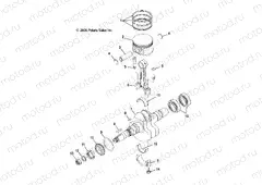 CRANKSHAFT and PISTON - A03CB32AA/FC (4999201699920169D02) | CRANKSHAFT and PISTON - A03CB32AA/FC (4999201699920169D02)