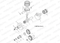 CRANKSHAFT AND PISTON - A04BG50AA/FA (4987288728D07) | CRANKSHAFT AND PISTON - A04BG50AA/FA (4987288728D07)