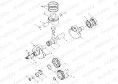 CRANKSHAFT AND PISTON - A04CH42AA/AE/AG(4986068606D03) | CRANKSHAFT AND PISTON - A04CH42AA/AE/AG(4986068606D03)