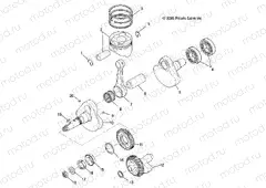 CRANKSHAFT and PISTON - A05BG50AA/FA (4999201649920164D06) | CRANKSHAFT and PISTON - A05BG50AA/FA (4999201649920164D06)
