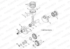 CRANKSHAFT and PISTON - A05MH50AB/AC/AG/AH/AL/AT/FB (4999205499920549D06) | CRANKSHAFT and PISTON - A05MH50AB/AC/AG/AH/AL/AT/FB (4999205499920549D06)