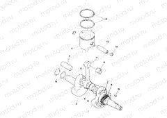 Crankshaft and Piston Assembly (4913491349032A) | Crankshaft and Piston Assembly (4913491349032A)