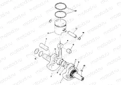 Crankshaft and Piston Assembly (4913521352039A) | Crankshaft and Piston Assembly (4913521352039A)
